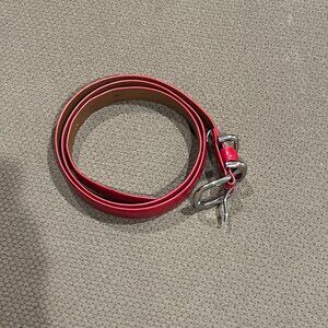 XL patten Lether Ralph Lauren 2000 Red Belt